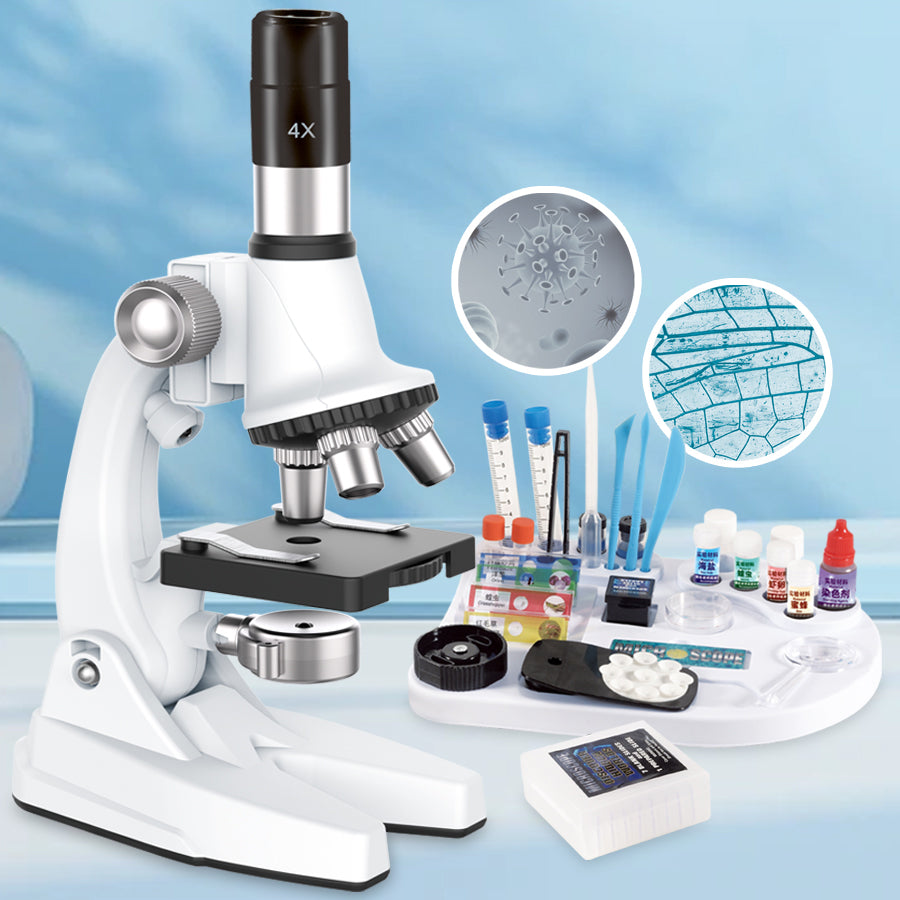 QB2229 100x / 600x / 1200x Magnification Microscope Children Science Educational Toy QB2229 100x / 600x / 1200x Magnification Microscope Children Science Educational Toy